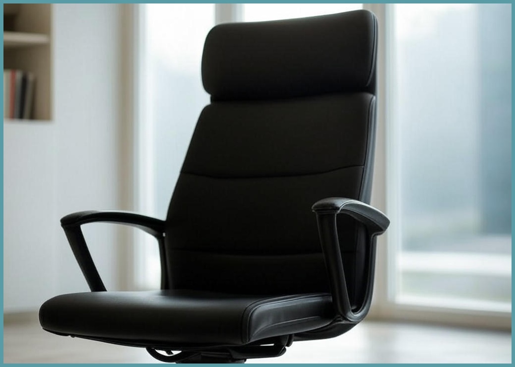 SAMMU 컴퓨터 의자 사무용 의자 학습용 의자 게이밍 의자 인체 공학적 디자인 조절 가능한 팔걸이 및 요추 지지대, 검은색 - 이미지 1