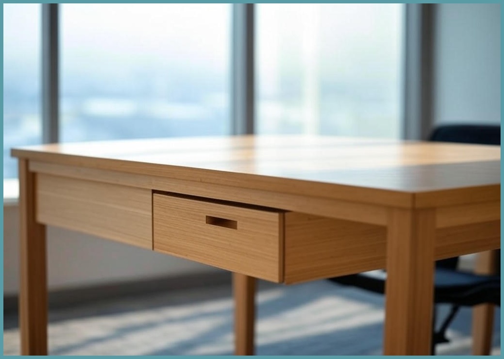 Sonipure 책상 서랍이 달린 컴퓨터 책상 심플하다 사무용 책상