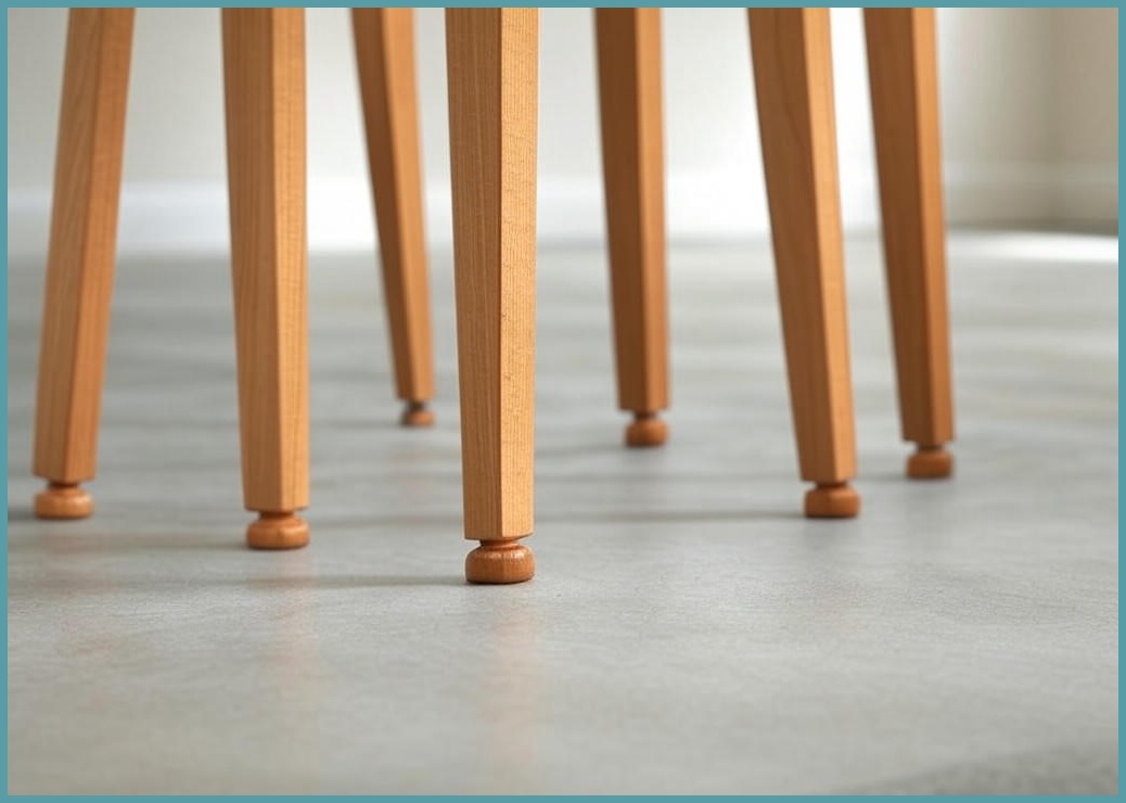 곽씨네슈퍼 가구 다리 너비 조절 높이조절발 10cm 일자 4개입 - 이미지 1