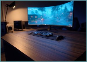 락키홈즈 게이밍 컴퓨터 책상...