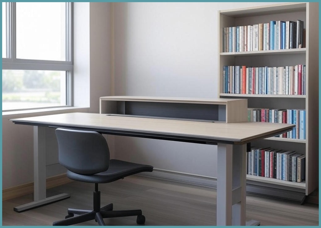 리브온 학생책상책장 깔끔한 타공 전면책상 풀세트