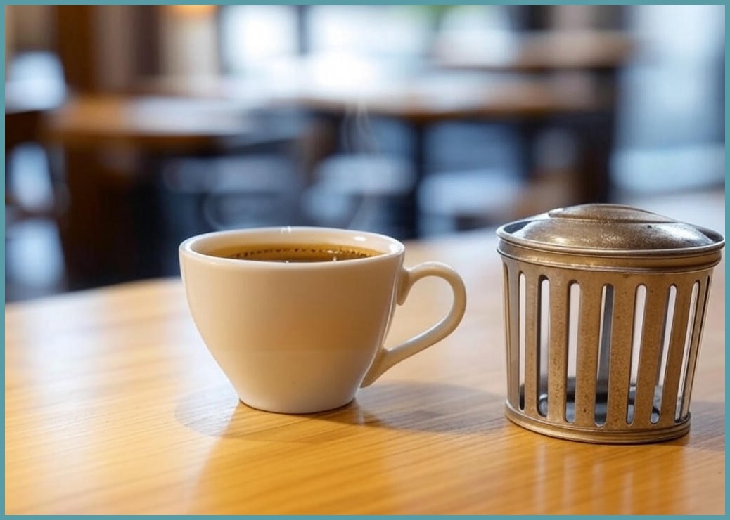 미니 커피컵 휴지통 - 이미지 1