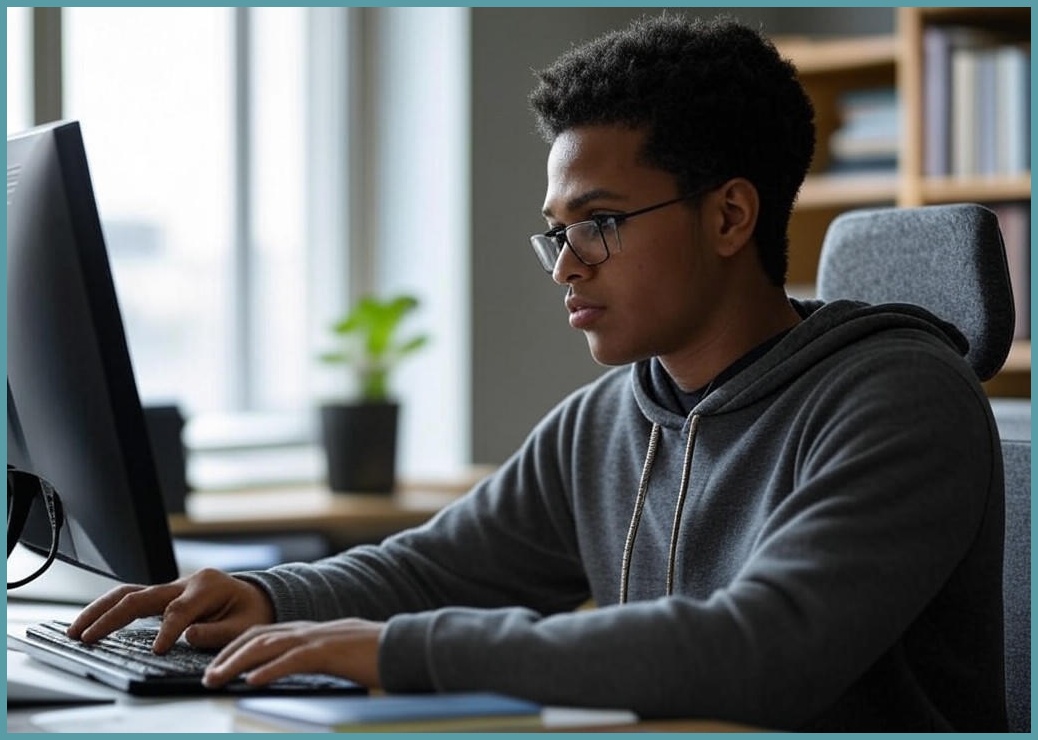 비애노 구르밍 컴퓨터 책상 의자 학생 사무실, 아이보리