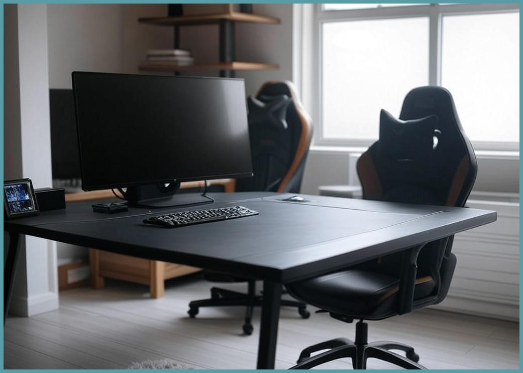 비애노 마블 리클라이너 게이밍 컴퓨터 책상 학생 의자