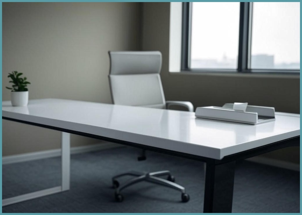 사무용 사무실책상 1200 1400 1600 1800 NEW 탑책상, 화이트