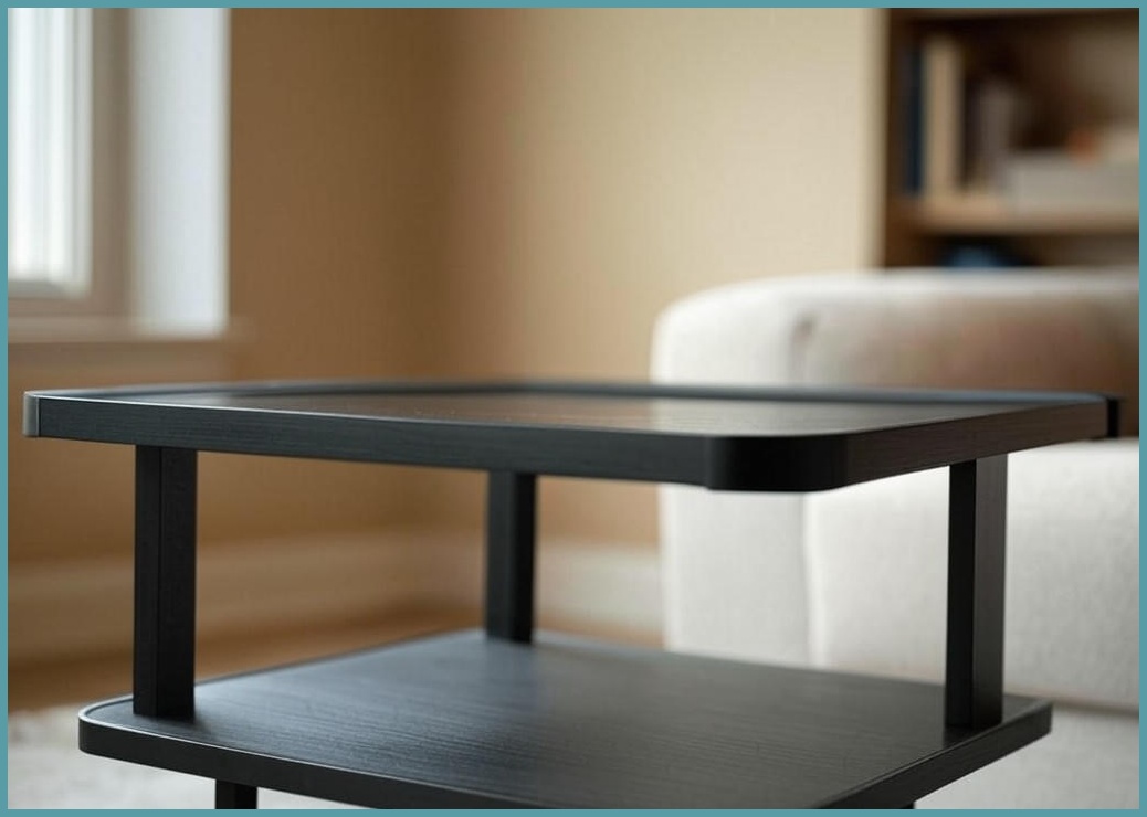 삼후 이동식 사이드 테이블, 블랙