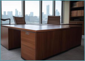 심플형 고급 사무용 책상 세...