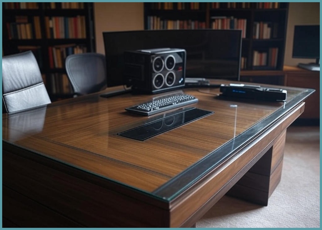 아우스 AUS 강화유리 컴퓨터책상 게이밍책상 컴퓨터테이블 학생책상 서재책상 사무용책상 1인용 2인용