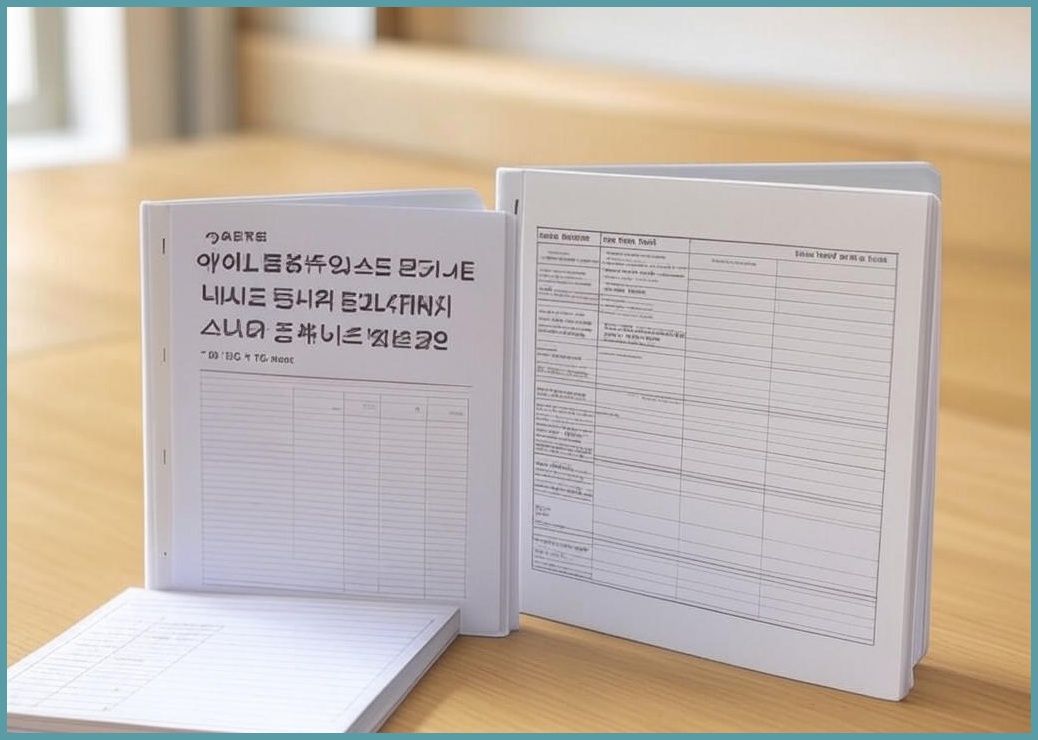 아이코닉 플로우 체크리스트 탁상 플래너 85 x 155 x 15 mm 2종 세트 - 이미지 1