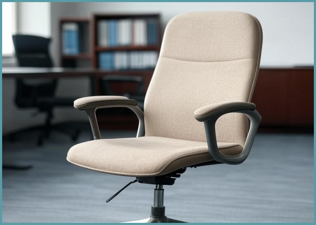 에르먼 S20 HD 사무용 메쉬 책상의자, 오트베이지