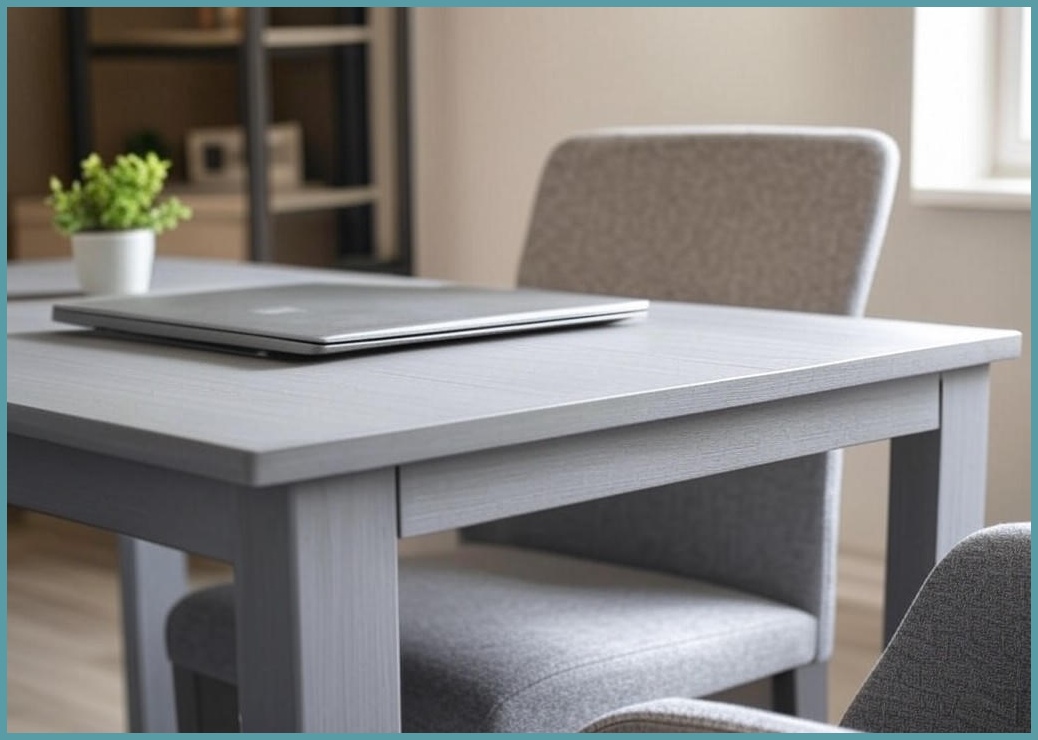 에르먼 베이직 컴퓨터 책상의자, 페블그레이 - 이미지 1