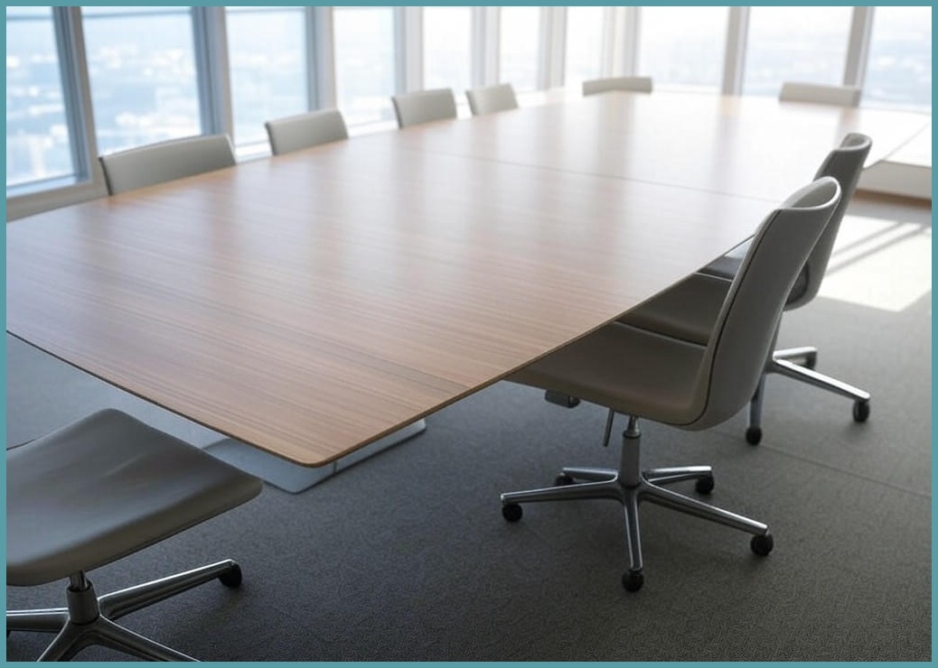 에스엔케이퍼니처 포밍테이블 회의용테이블 사무용테이블 다용도 식당, W1800xD900xH740:에어포트 - 이미지 1