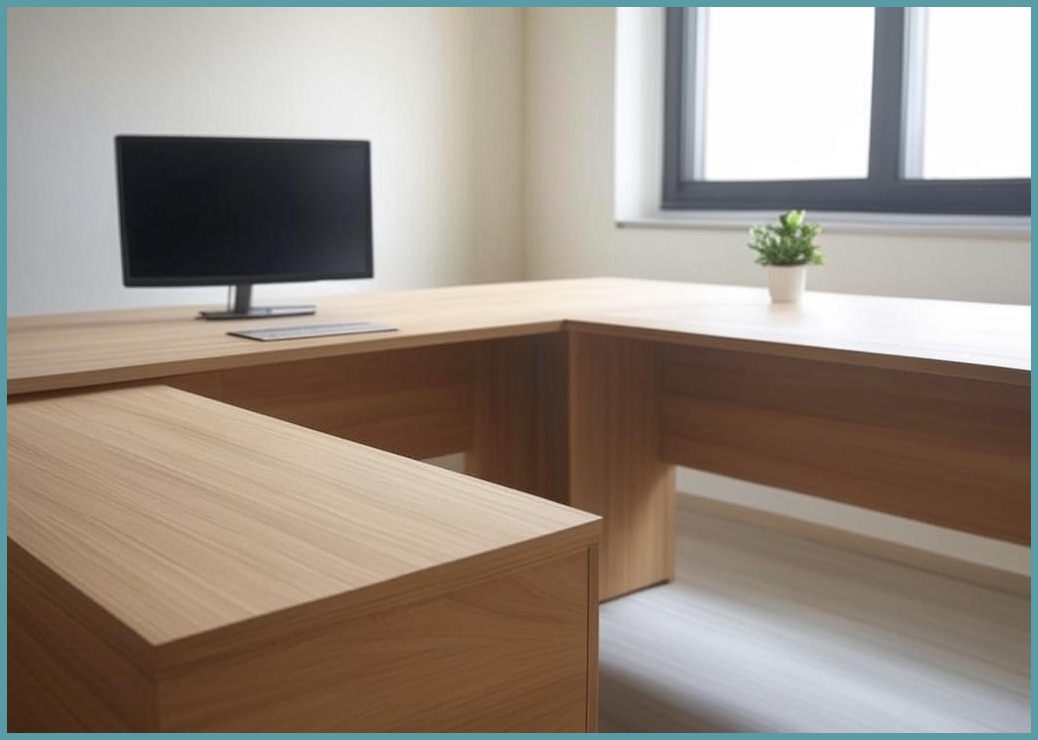 이엔비 L자형 코너 책상