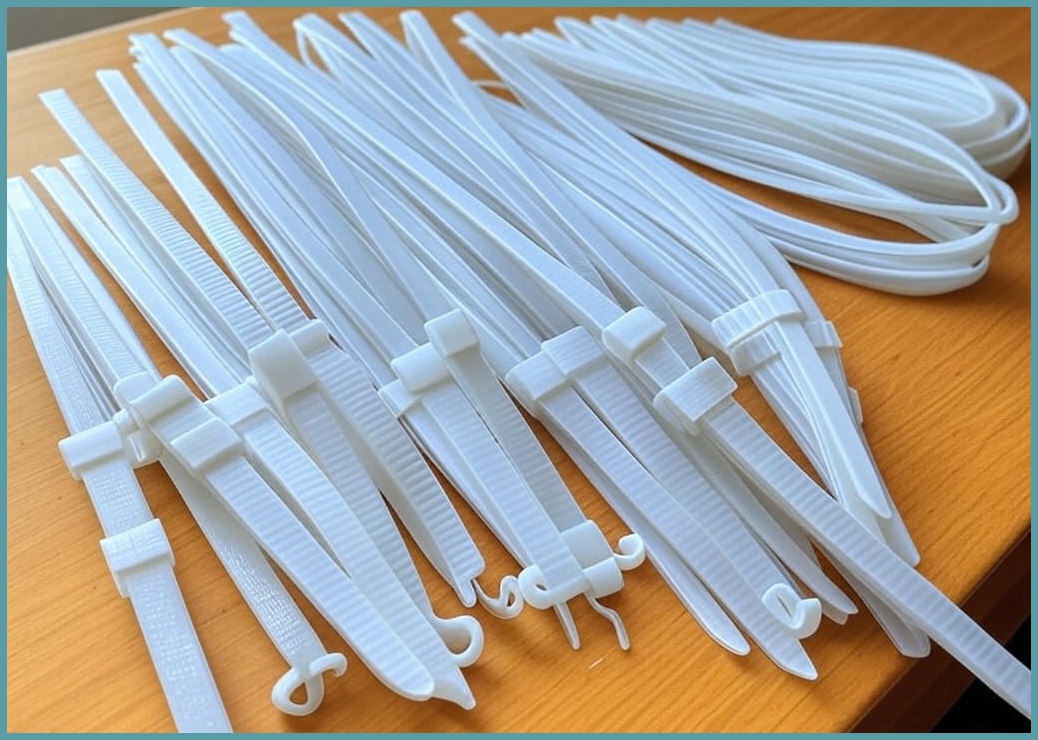 코멧 홈 고강도 PA66 케이블타이 대 50개 + 중 50개 + 소 50개