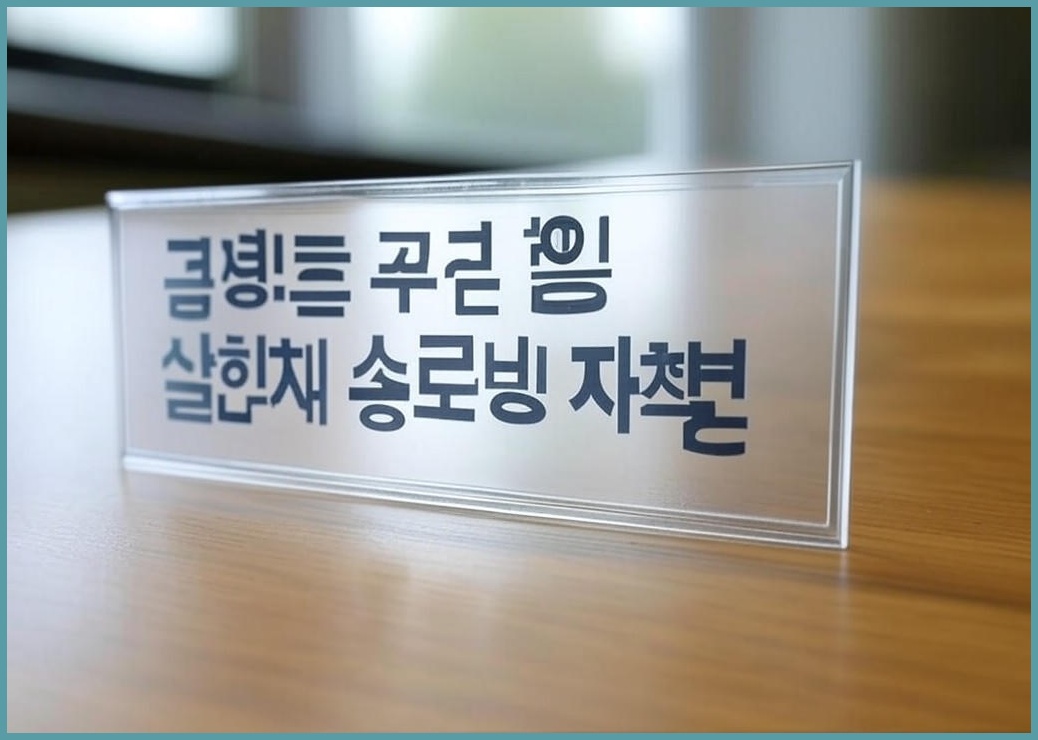 코멧 홈 공용 소음방지 충격완화 투명 범퍼 스티커 64p