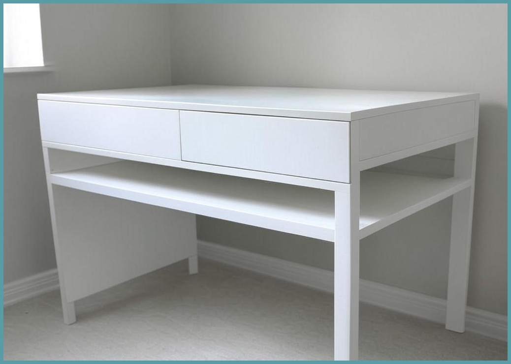 큐브 서랍형책상세트, 화이트