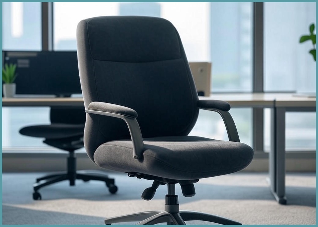 투에스리빙 사무용 푹신한 컴퓨터 의자