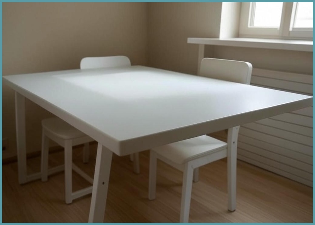 퍼닉에스엠 프렌즈 본체형책상세트, 화이트